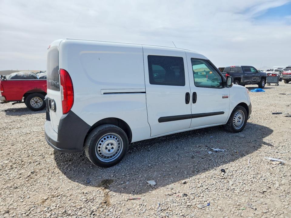 2018 Ram Promaster city VIN ZFBERFAB7J6L84536 COPART salvage auction — MINOR DENT/SCRATCHES, Ut - Certificate Of Title, sold $1,400 on 2026-07-21 (photo 3)