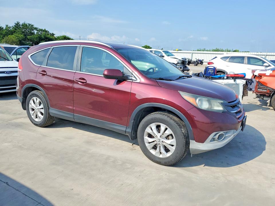 2012 Honda Cr-v VIN 5J6RM3H72CL036736 COPART salvage auction — REAR END, Tx - Salvage Vehicle Title, sold $3,250 on 2026-07-02 (photo 4)