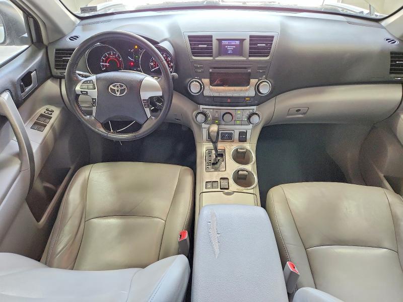 2012 Toyota Highlander VIN 5TDBK3EH3CS175170 COPART salvage auction — FRONT END, Va - Cert Of Title - Salvage, sold $3,500 on 2026-07-02 (photo 8)