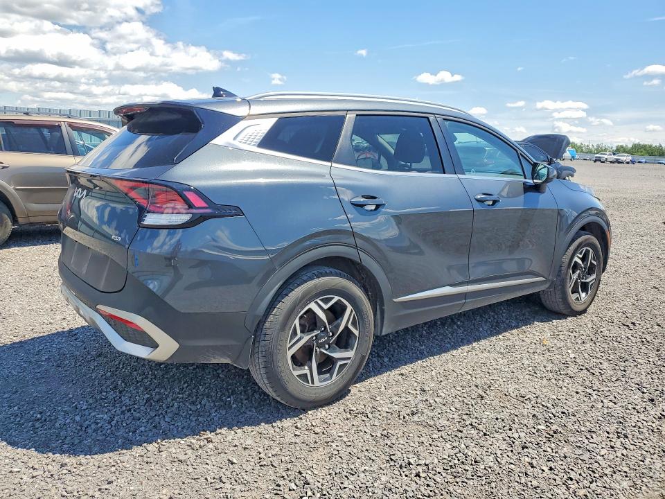 2023 Kia Sportage VIN KNDPUCAF6P7062091 COPART salvage auction — SIDE, On - Permit Salvage, sold $8,700 on 2026-07-14 (photo 3)