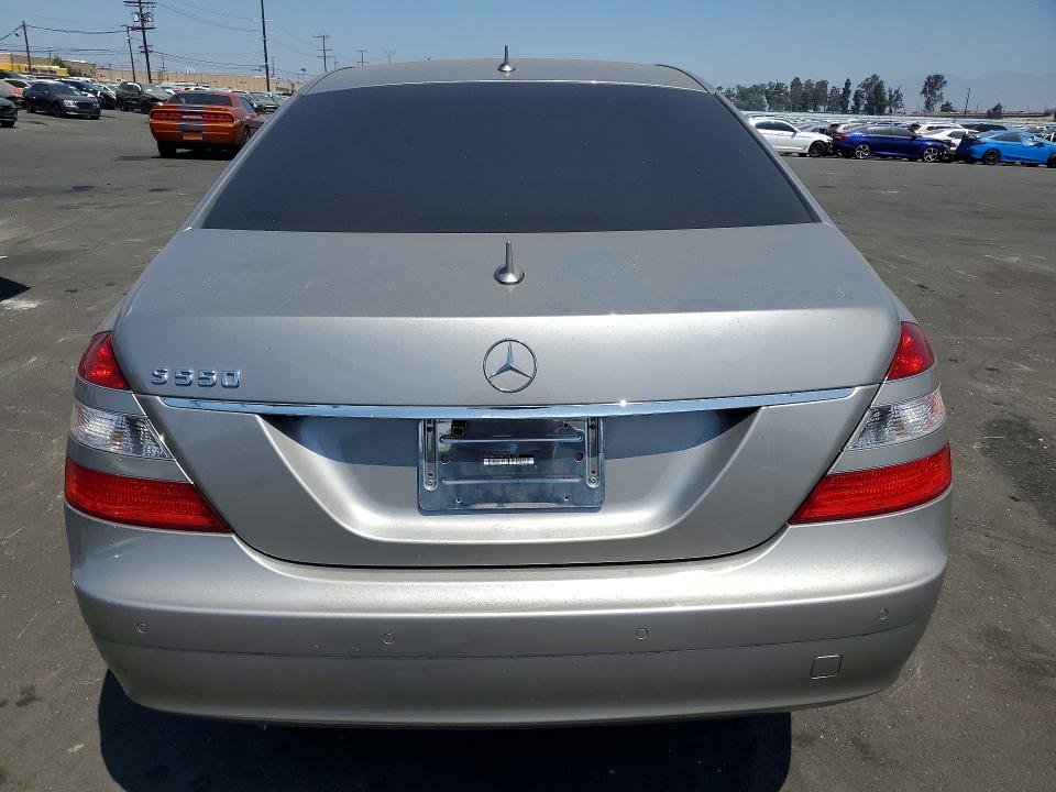 2007 Mercedes-benz S class VIN WDDNG71X87A021128 COPART salvage auction — MINOR DENT/SCRATCHES, CA - SALVAGE CERTIFICATE, sold $2,200 on 2026-07-15 (photo 6)