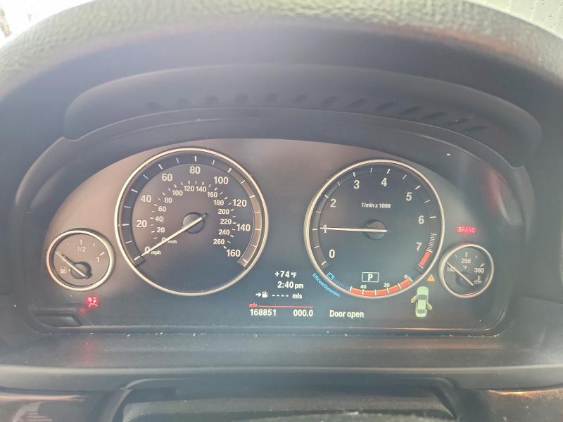 2013 BMW 5er VIN WBAFU7C50DDU74234 COPART salvage auction — REAR END, Il - Salvage Certificate, sold $1,100 on 2026-07-30 (photo 9)