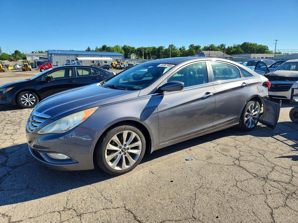 2011 Hyundai Sonata VIN 5NPEC4AC9BH259833 COPART salvage auction — REAR END, Pa - Certificate Of Salvage, sold $425 on 2026-07-31 (photo 1)