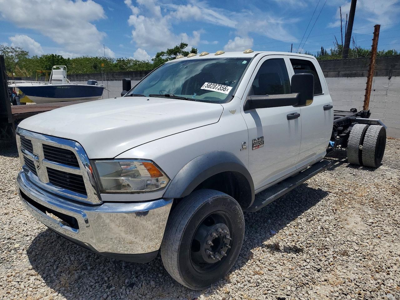 2011 Dodge Ram 4500 VIN 3D6WA6CL1BG570615 COPART salvage auction — Normal Wear, FL - CERTIFICATE OF TITLE, sold $1,650 on 2026-06-30 (photo 2)