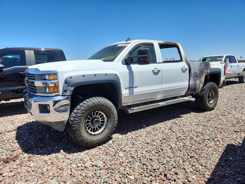 2018 Chevrolet VIN 1GC1KVEG1JF184722 COPART salvage auction — BURN, Az - Cert Of Title - Salvage, sold $4,550 on 2026-07-02 (photo 1)