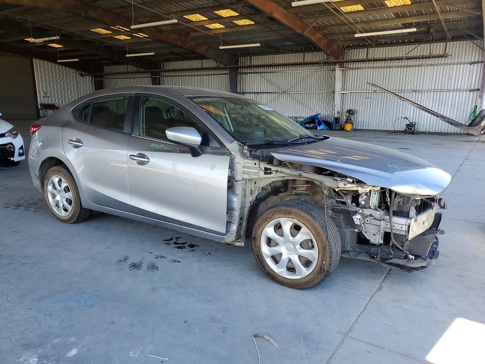 2015 Mazda 3 VIN 3MZBM1U75FM165040 COPART salvage auction — FRONT END, Ca - Salvage Certificate, sold $1,300 on 2026-07-09 (photo 4)