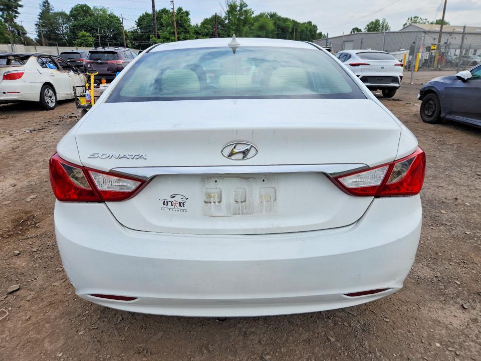 2013 Hyundai Sonata VIN 5NPEB4ACXDH512602 COPART salvage auction — FRONT END, Pa - Certificate Of Salvage, sold $1,250 on 2026-07-08 (photo 6)