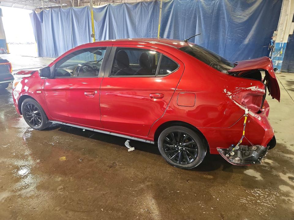2020 Mitsubishi Mirage VIN ML32F4FJ3LHF08764 COPART salvage auction — FRONT END, Tx - Certificate Of Title, sold $1,350 on 2026-07-07 (photo 2)