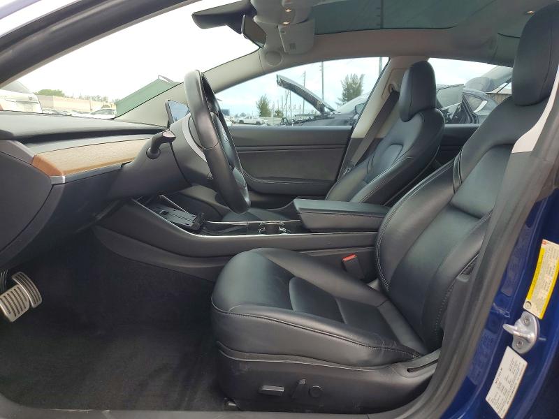 2019 Tesla Model 3 VIN 5YJ3E1EB8KF237774 COPART salvage auction — REAR END, Fl - Cert Of Title Slvg Rebuildable, sold $5,500 on 2026-07-08 (photo 7)