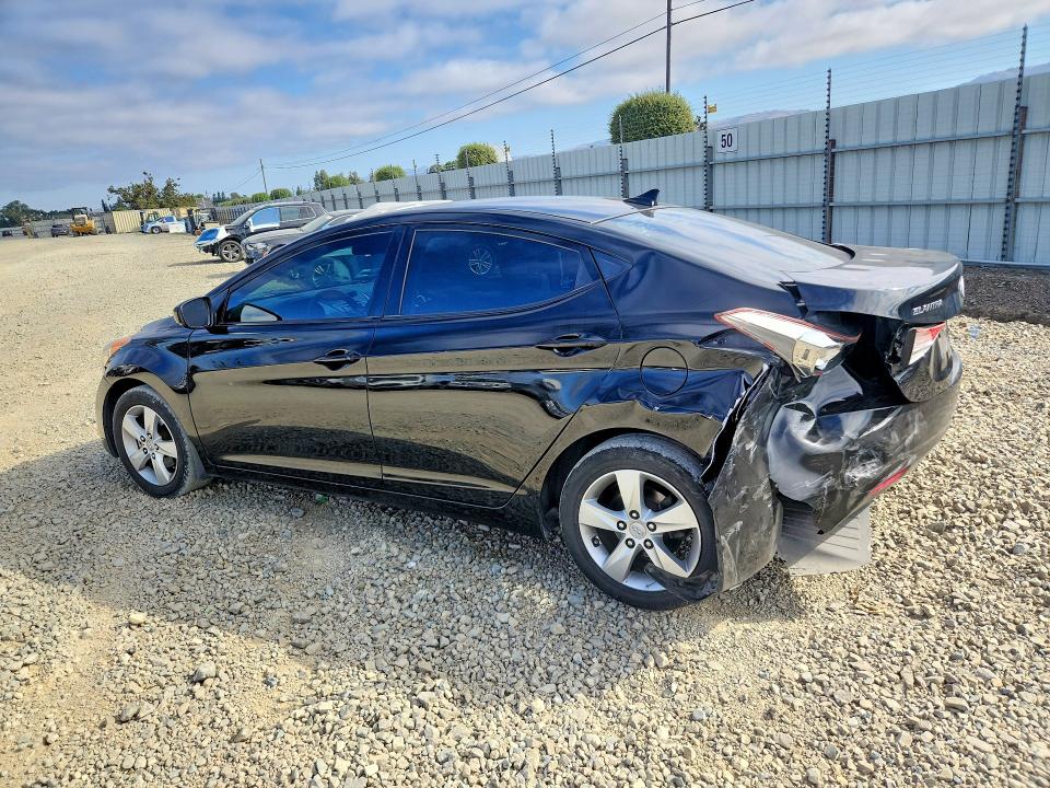 2013 Hyundai VIN KMHDH4AE7DU753482 COPART salvage auction — REAR END, Salvage Title, sold $1,100 on 2026-07-16 (photo 2)