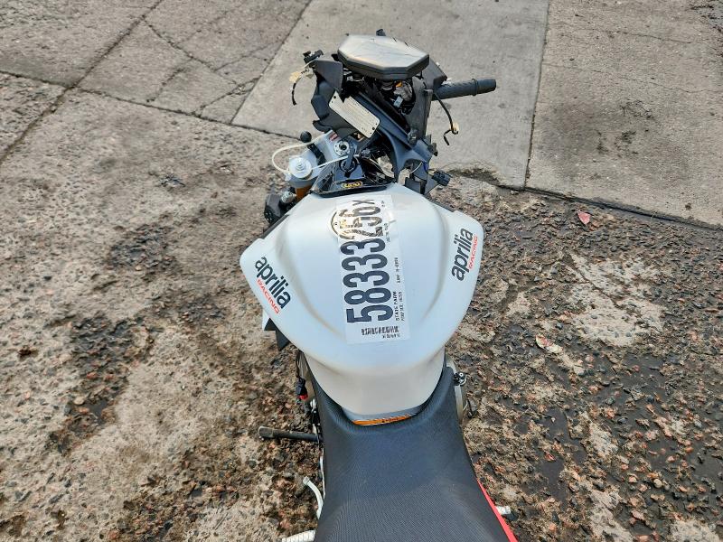2024 Aprilia Rs VIN ZD4KSUR05RS000644 COPART salvage auction — FRONT END, Co - Public - Salvage Title, sold $2,200 on 2026-07-27 (photo 6)
