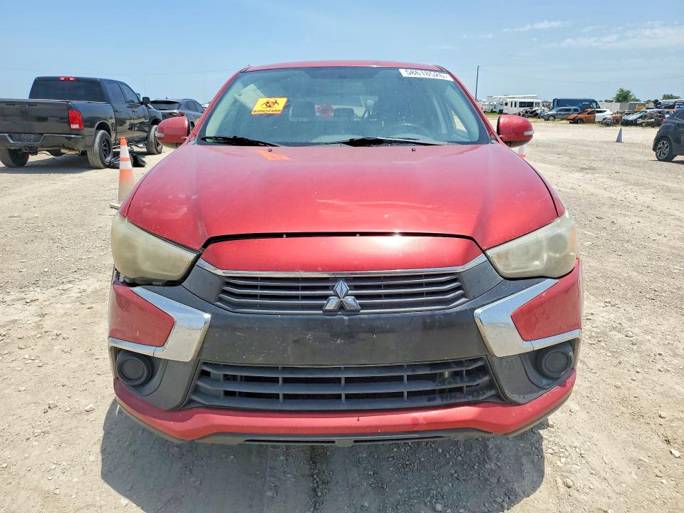 2016 Mitsubishi Outlander VIN JA4AP3AUXGZ064226 COPART salvage auction — FRONT END, TX - CERTIFICATE OF TITLE (P), sold $1,050 on 2026-07-28 (photo 5)