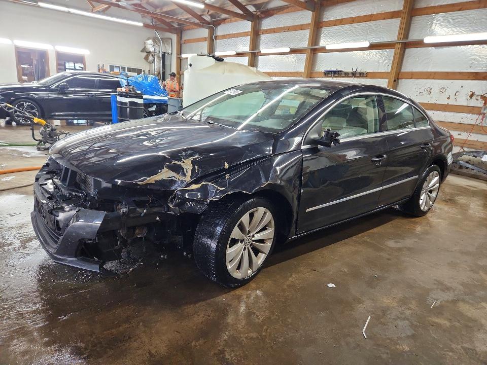 2012 Volkswagen Passat cc VIN WVWMN7ANXCE535639 COPART salvage auction — FRONT END, Il - Salvage Certificate, sold $350 on 2026-07-27 (photo 1)