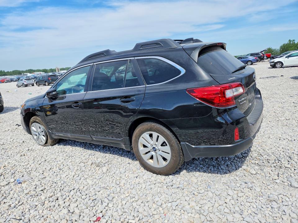 2017 Subaru Outback VIN 4S4BSAHC6H3383004 COPART salvage auction — FRONT END, Mi - Certificate Of Title, sold $1,650 on 2026-07-09 (photo 2)
