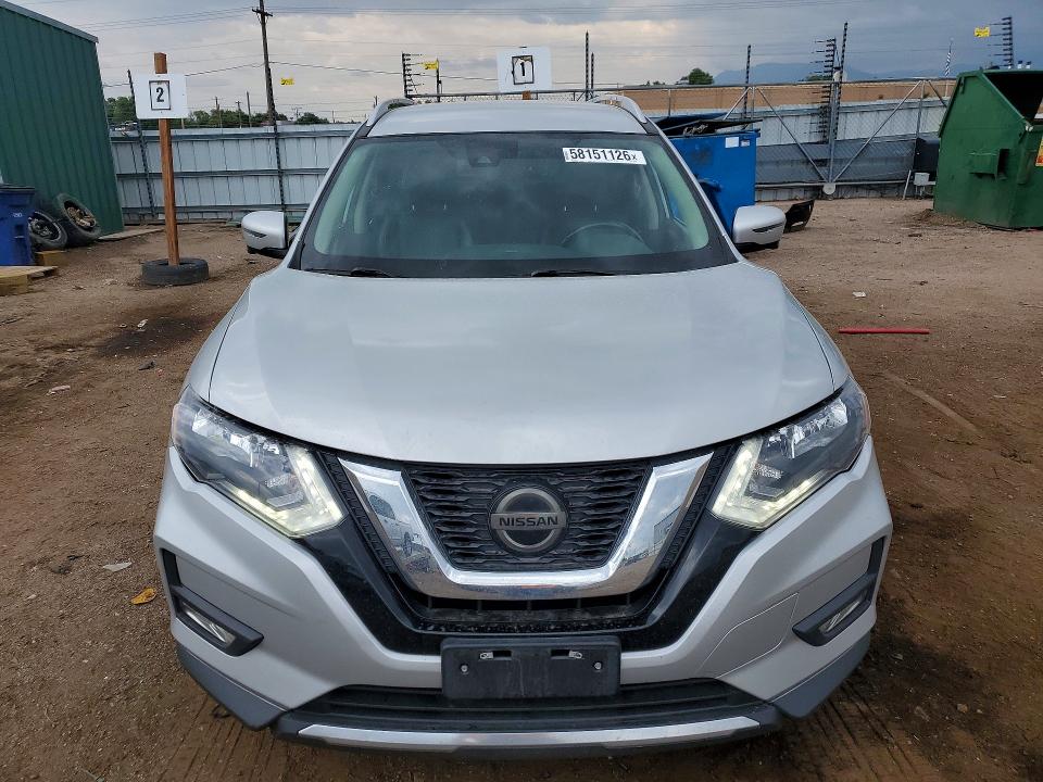 2018 Nissan Rogue VIN JN8AT2MV8JW319162 COPART salvage auction — REAR END, Co - Salvage Title, sold $3,200 on 2026-07-29 (photo 5)