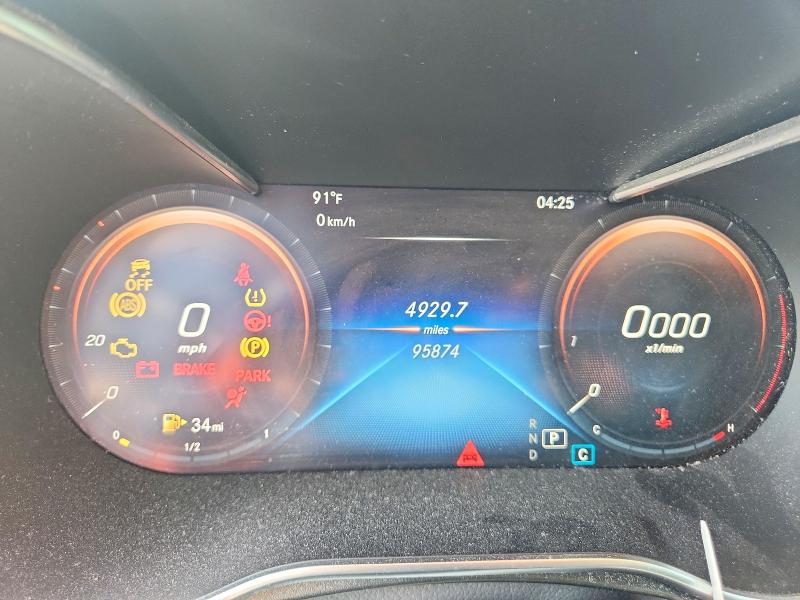 2022 Mercedes-benz Glc VIN W1N0G8DB1NV373184 COPART salvage auction — UNDERCARRIAGE, Fl - Certificate Of Title, sold $15,900 on 2026-07-28 (photo 9)