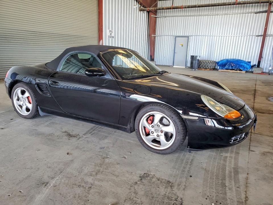 2002 Porsche Boxster VIN WP0CB29842U663725 COPART salvage auction — SIDE, Ca - Salvage Certificate, sold $1,950 on 2026-07-09 (photo 4)