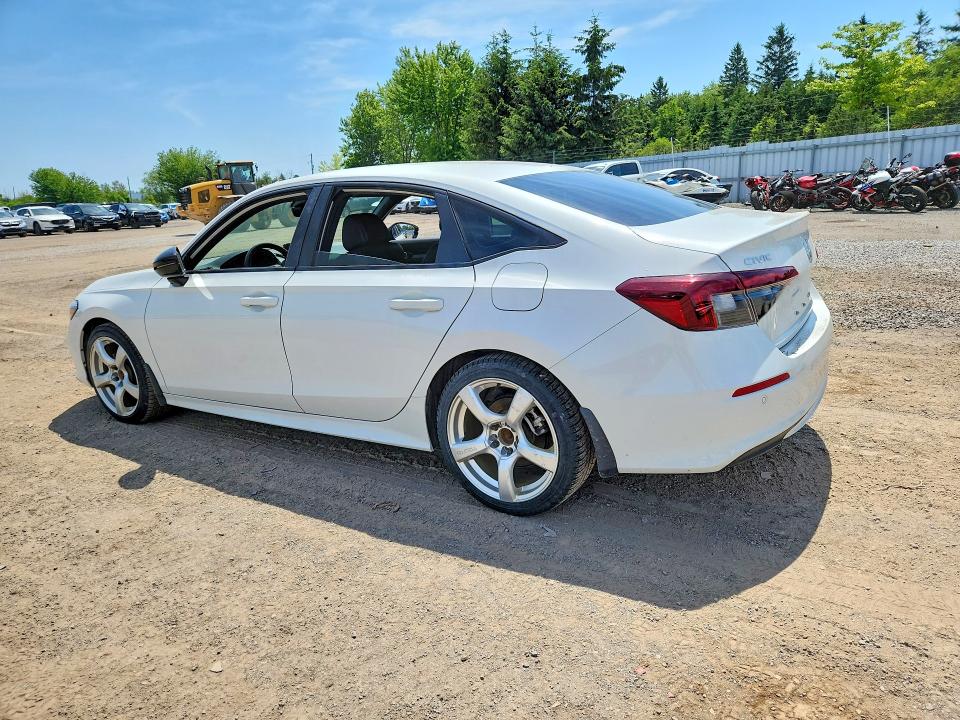 2025 Honda Civic VIN 2HGFE4F86SH000696 COPART salvage auction — ROOF, On - Permit No Brand - Unfit, sold $12,700 on 2026-07-30 (photo 2)