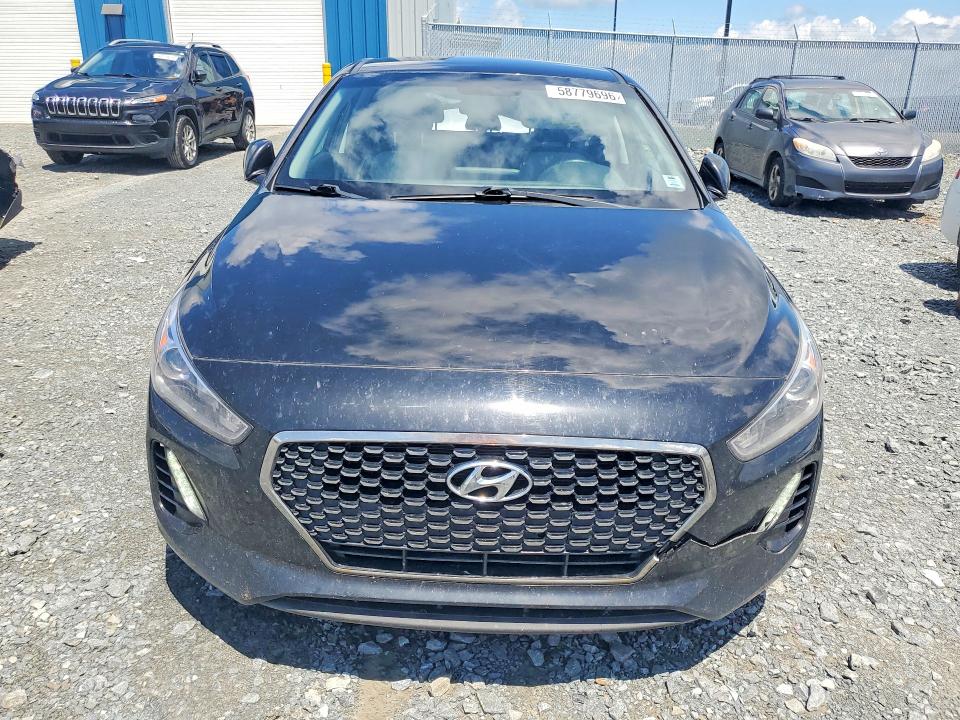 2018 Hyundai Elantra VIN KMHH35LE5JU059596 COPART salvage auction — REAR END, NS - SALVAGE TITLE, sold $950 on 2026-07-23 (photo 5)