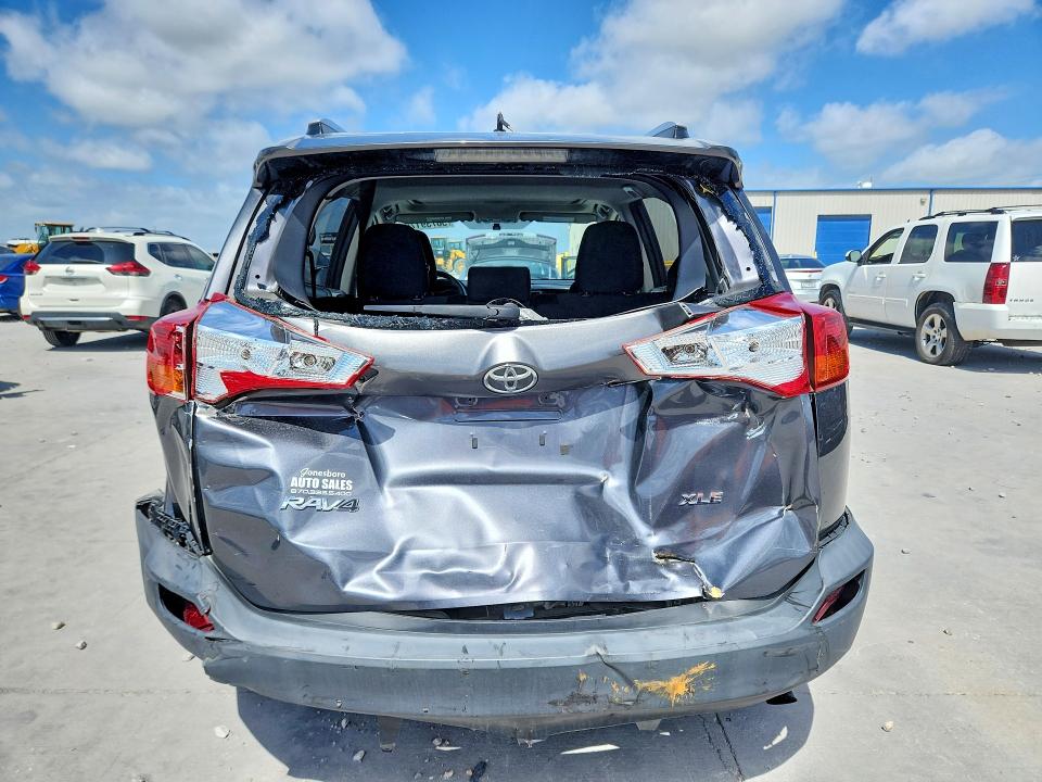 2013 Toyota Rav 4 VIN JTMWFREV8DD004376 COPART salvage auction — REAR END, Salvage Title, sold $225 on 2026-07-28 (photo 6)