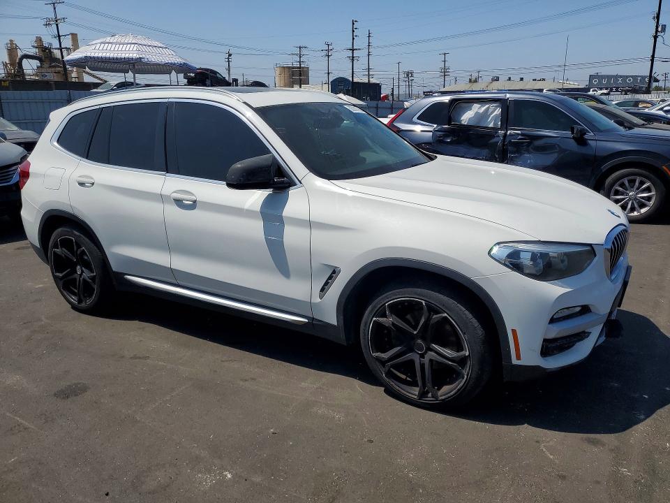 2019 BMW X3 VIN 5UXTR7C55KLF24525 COPART salvage auction — REAR END, Ca - Dis/Dlr/Exp Only Clean Title, sold $7,700 on 2026-07-21 (photo 4)