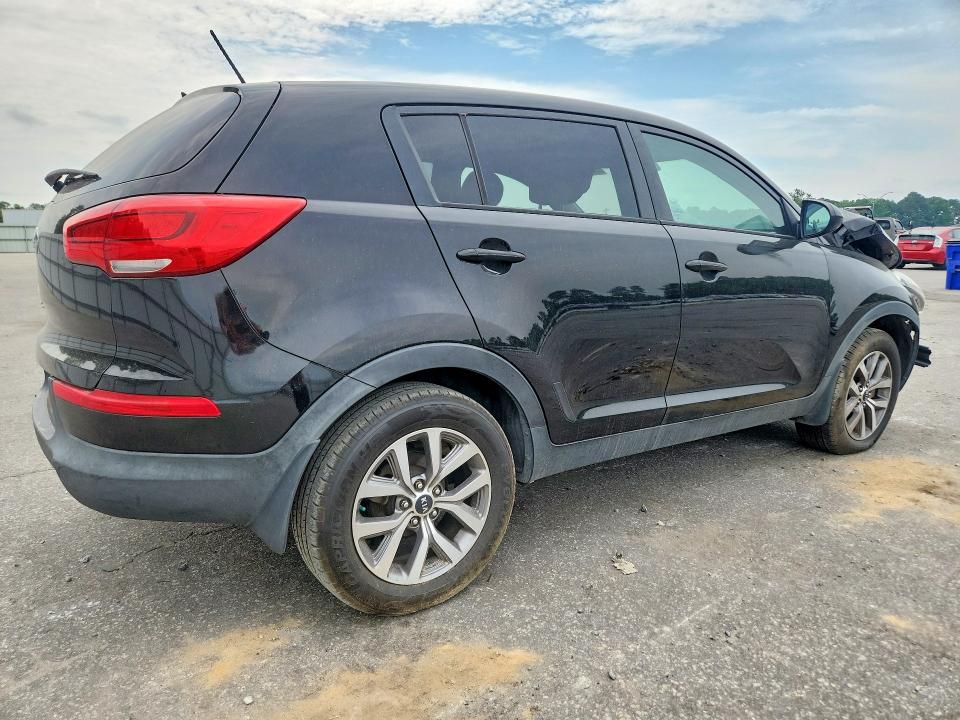 2014 Kia Sportage VIN KNDPB3AC7E7619020 COPART salvage auction — FRONT END, Nc - Salvage Certificate Of Title, sold $250 on 2026-07-28 (photo 3)