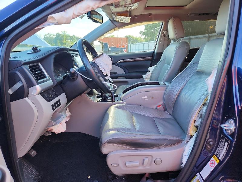 2014 Toyota VIN 5TDDKRFH8ES034916 COPART salvage auction — FRONT END, Fl - Cert Of Title Slvg Rebuildable, sold $4,650 on 2026-07-06 (photo 7)