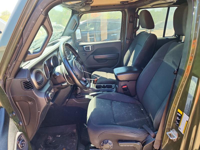 2020 Jeep Wrangler unlimited VIN 1C4HJXDN4LW301645 COPART salvage auction — FRONT END, OH - CERT OF TITLE-SALVAGE, sold $7,200 on 2026-07-20 (photo 7)