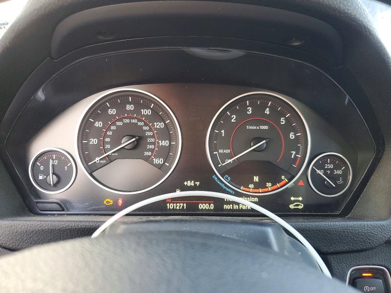 2016 BMW 4er VIN WBA3V7C57G5A25070 COPART salvage auction — WATER/FLOOD, LA - CERT OF TITLE-SALVAGE FLOOD, sold $2,550 on 2026-07-27 (photo 9)