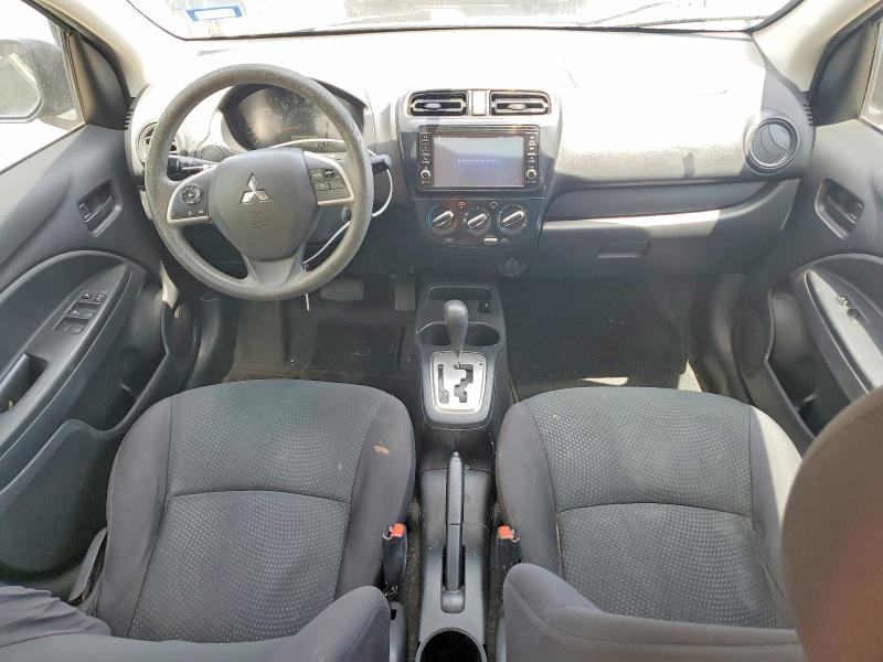 2019 Mitsubishi Mirage VIN ML32F3FJ9KHF16280 COPART salvage auction — REAR END, Tx - Salvage Vehicle Title, sold $1,550 on 2026-07-17 (photo 8)