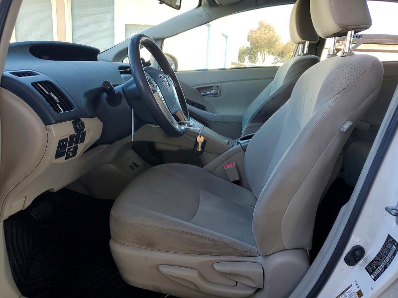 2012 Toyota VIN JTDKN3DU3C5411943 COPART salvage auction — VANDALISM, Ca - Salvage Certificate, sold $3,050 on 2026-07-14 (photo 7)