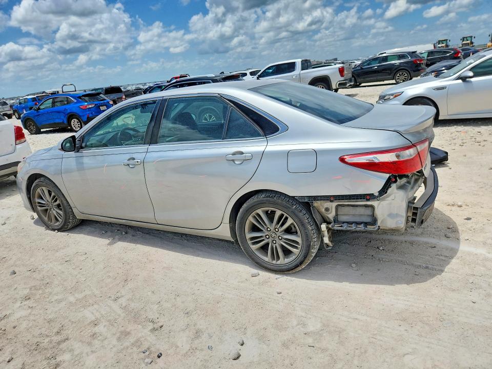 2017 Toyota Camry VIN 4T1BF1FK2HU708739 COPART salvage auction — REAR END, Tx - Salvage Vehicle Title, sold $6,300 on 2026-07-09 (photo 2)