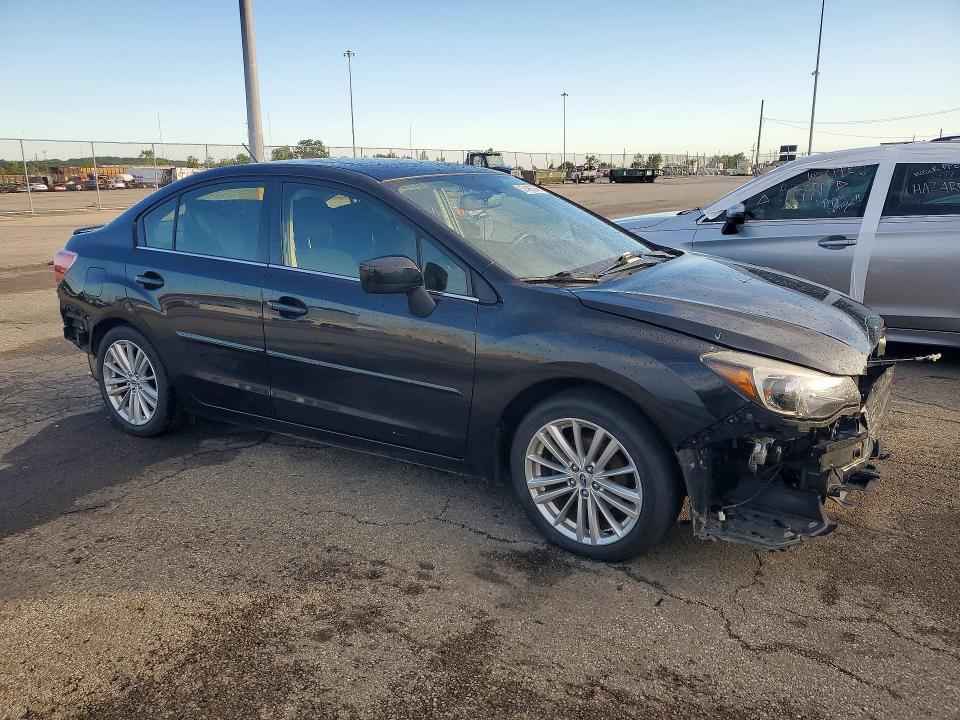 2016 Subaru Impreza VIN JF1GJAF61GH009790 COPART salvage auction — REAR END, Oh - Cert Of Title-Salvage, sold $675 on 2026-07-17 (photo 4)