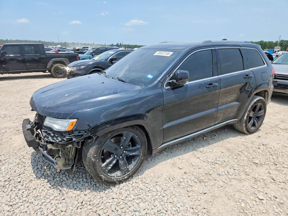2015 Jeep VIN 1C4RJFJT3FC676501 COPART salvage auction — WATER/FLOOD, Tx - Salvage Title-Flood Damage, sold $875 on 2026-07-02 (photo 1)