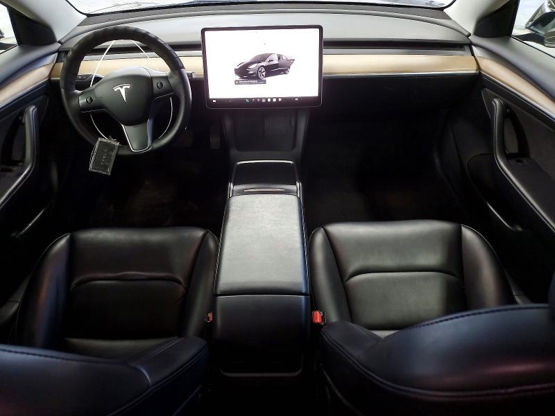 2022 Tesla Model 3 VIN 5YJ3E1EA2NF286643 COPART salvage auction — UNDERCARRIAGE, Il - Salvage Certificate, sold $5,200 on 2026-07-20 (photo 8)