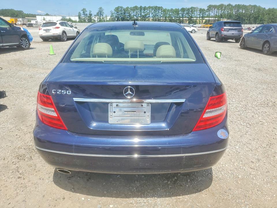2014 Mercedes-benz C-klasse VIN WDDGF4HB5EG248596 COPART salvage auction — NORMAL WEAR, Mt - Dealer Only Clean Title, sold $450 on 2026-07-27 (photo 6)