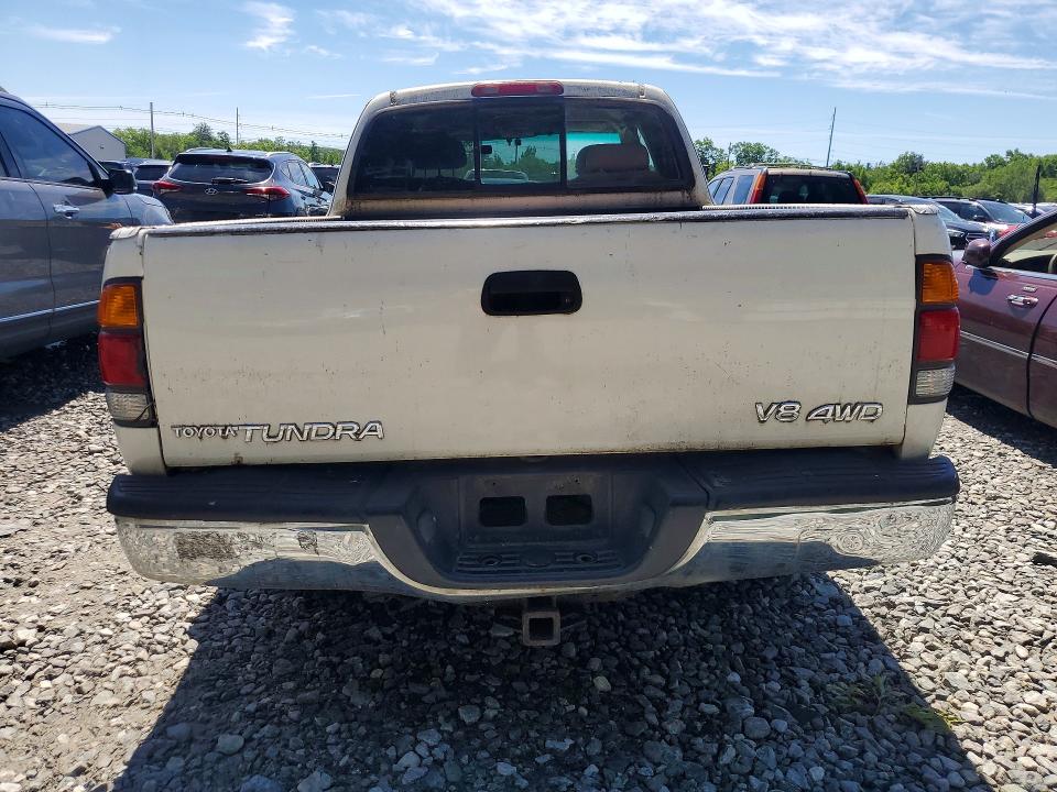 2000 Toyota Tundra VIN 5TBBT4816YS124540 COPART salvage auction — MINOR DENT/SCRATCHES, MA - CERT OF TITLE-RECONSTRCTD COLL, sold $125 on 2026-07-29 (photo 6)