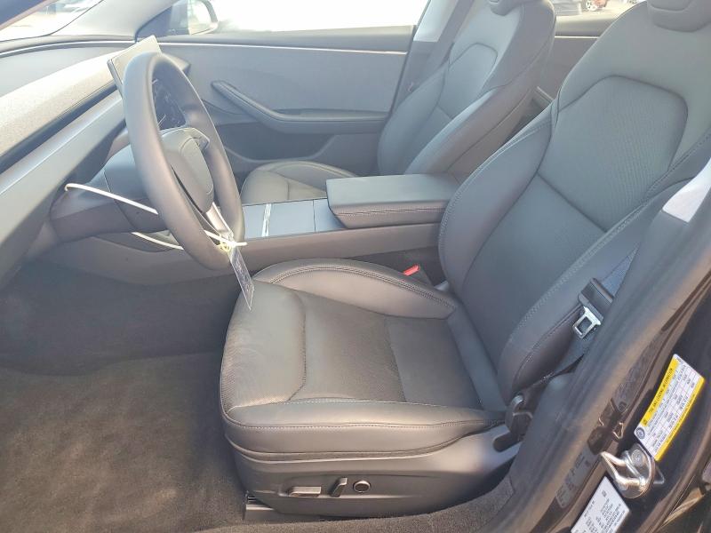 2024 Tesla Model 3 VIN 5YJ3E1EA7RF849613 COPART salvage auction — DAMAGE HISTORY, Fl - Cert Of Title Slvg Rebuildable (P), sold $12,600 on 2026-07-20 (photo 7)