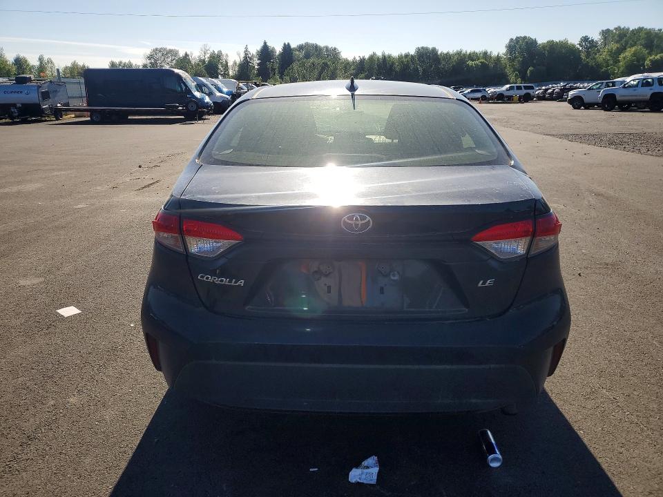 2020 Toyota Corolla VIN JTDEPRAE2LJ093859 COPART salvage auction — FRONT END, Or - Salvage Title Certificate, sold $600 on 2026-07-29 (photo 6)