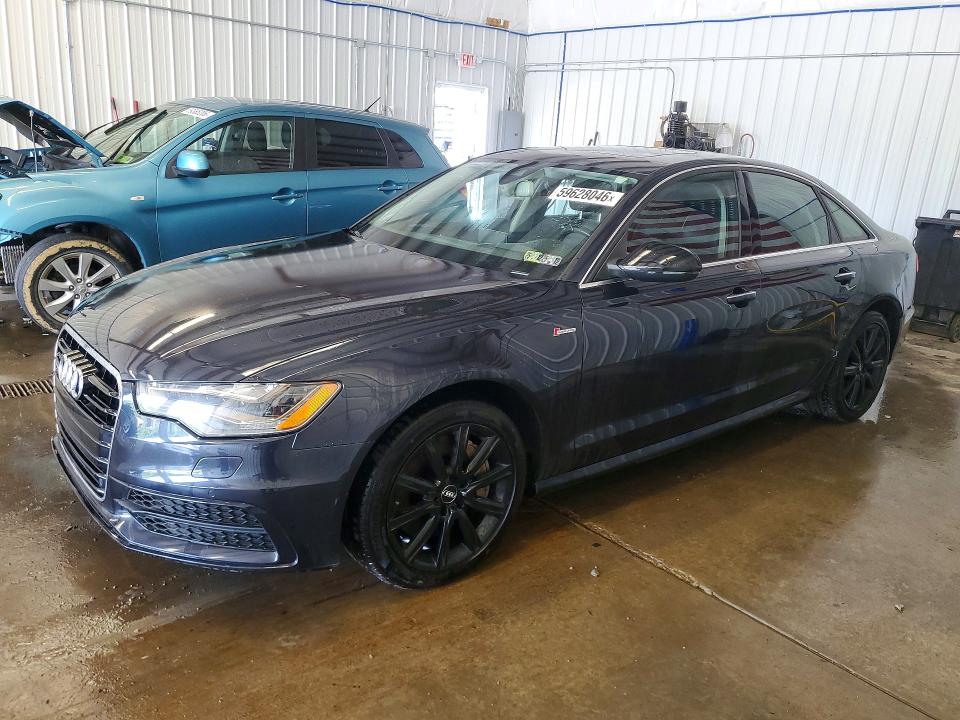 2015 Audi A6 VIN WAUHGAFC5FN017133 COPART salvage auction — SIDE, Wv - Certificate Of Title, sold $2,500 on 2026-07-15 (photo 1)