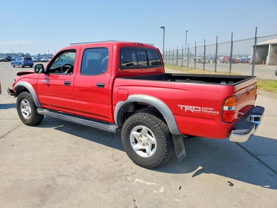 2004 Toyota Tacoma VIN 5TEHN72N84Z438194 COPART salvage auction — FRONT END, Ca - Salvage Certificate, sold $8,000 on 2026-08-24 (photo 2)