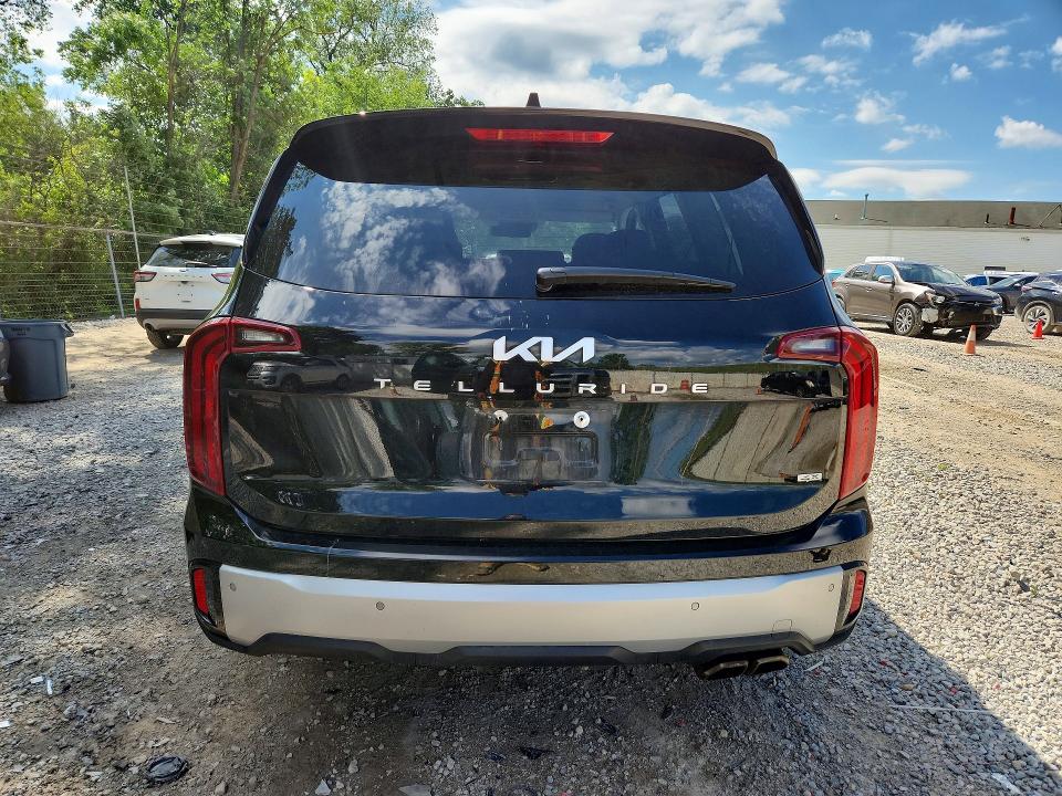 2023 Kia Telluride VIN 5XYP6DGC1PG351833 COPART salvage auction — FRONT END, Pa - Certificate Of Salvage, sold $750 on 2026-07-29 (photo 6)