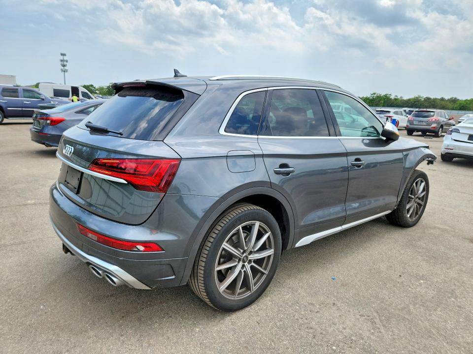 2022 Audi VIN WA1A4AFY6N2107605 COPART salvage auction — FRONT END, Ny - Mv-907A Salvage Certificate, sold $10,700 on 2026-07-15 (photo 3)