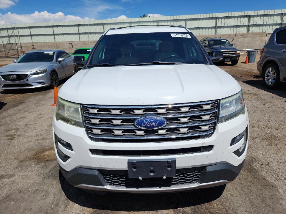 2017 Ford Explorer VIN 1FM5K7D83HGB31544 COPART salvage auction — HAIL, Nm - Cert Of Title-Salvage, sold $3,350 on 2026-08-20 (photo 5)
