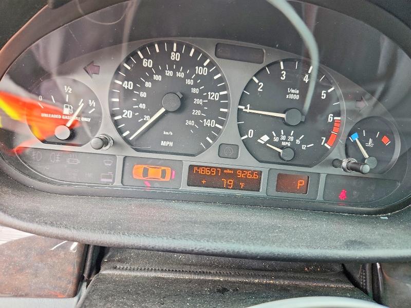 2000 BMW 3er VIN WBAAN3340YNC90129 COPART salvage auction — REAR END, Tx - Salvage Vehicle Title, sold $425 on 2026-07-02 (photo 9)