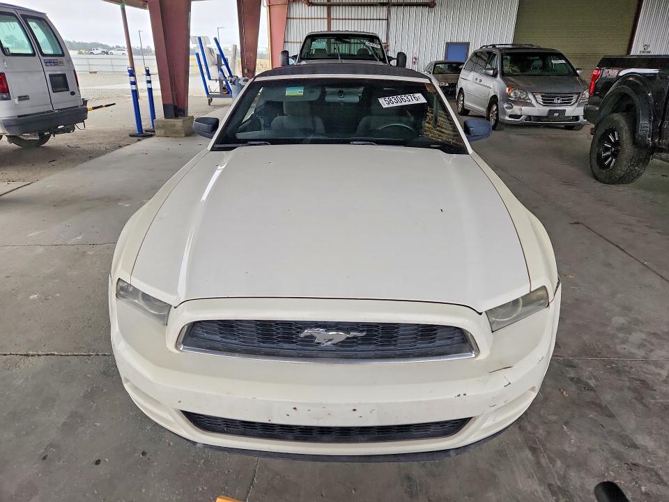 2013 Ford Mustang VIN 1ZVBP8EM1D5224690 COPART salvage auction — REAR END, Ca - Salvage Certificate, sold $1,200 on 2026-07-02 (photo 5)