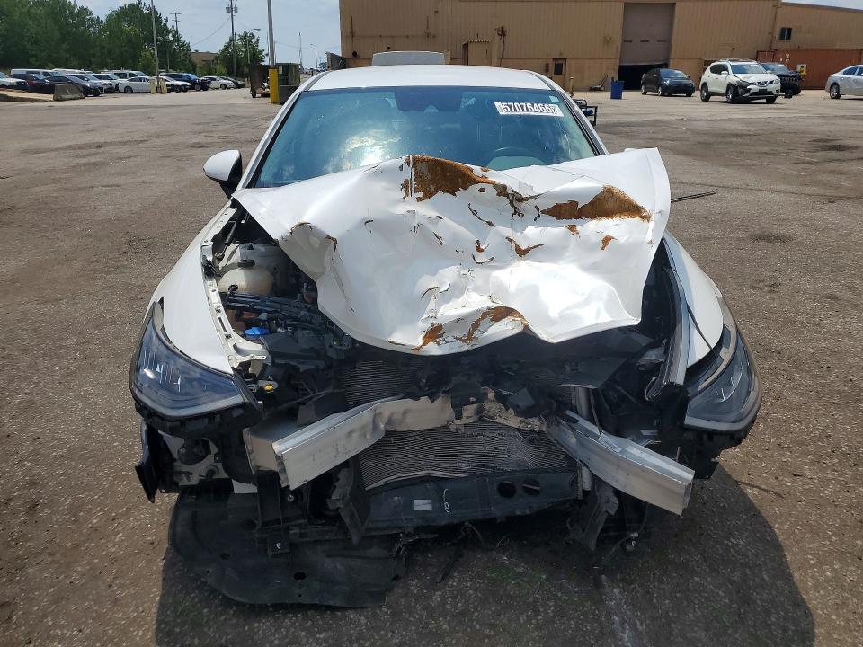 2021 Hyundai Sonata VIN KMHL64JA2MA166090 COPART salvage auction — FRONT END, Sc - Certificate Of Title, sold $2,000 on 2026-07-07 (photo 5)