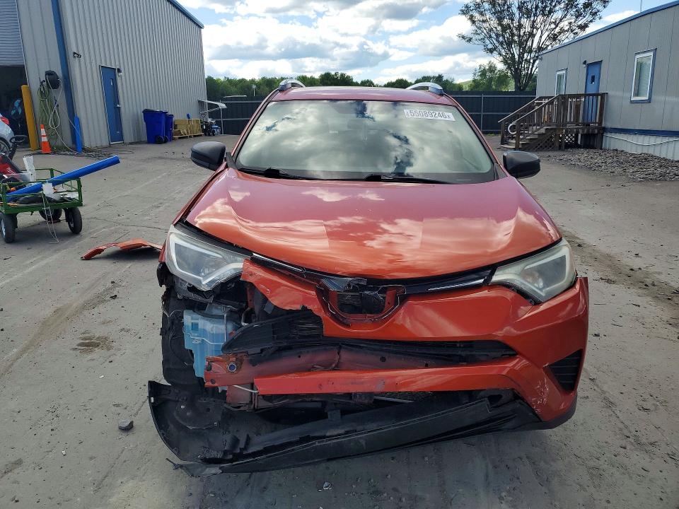 2016 Toyota Rav4 VIN JTMZFREV4GJ077473 COPART salvage auction — FRONT END, Oh - Cert Of Title-Salvage, sold $2 on 2026-07-29 (photo 5)