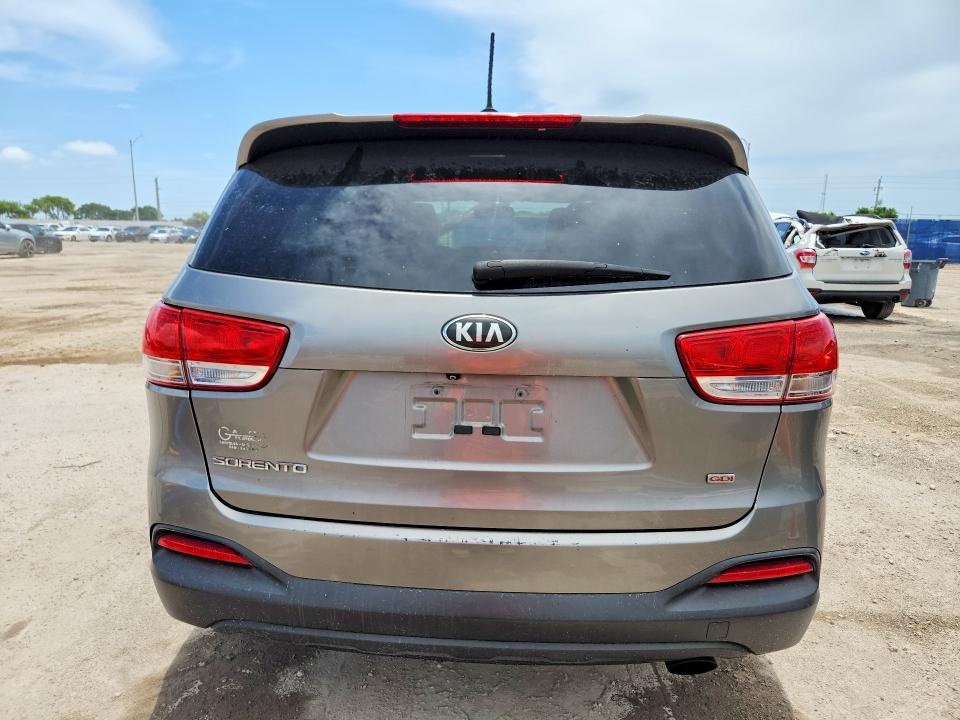 2016 Kia VIN 5XYPG4A32GG169502 COPART salvage auction — WATER/FLOOD, FL - CERT OF TITLE SLVG REBUILDABLE, sold $250 on 2026-07-22 (photo 6)