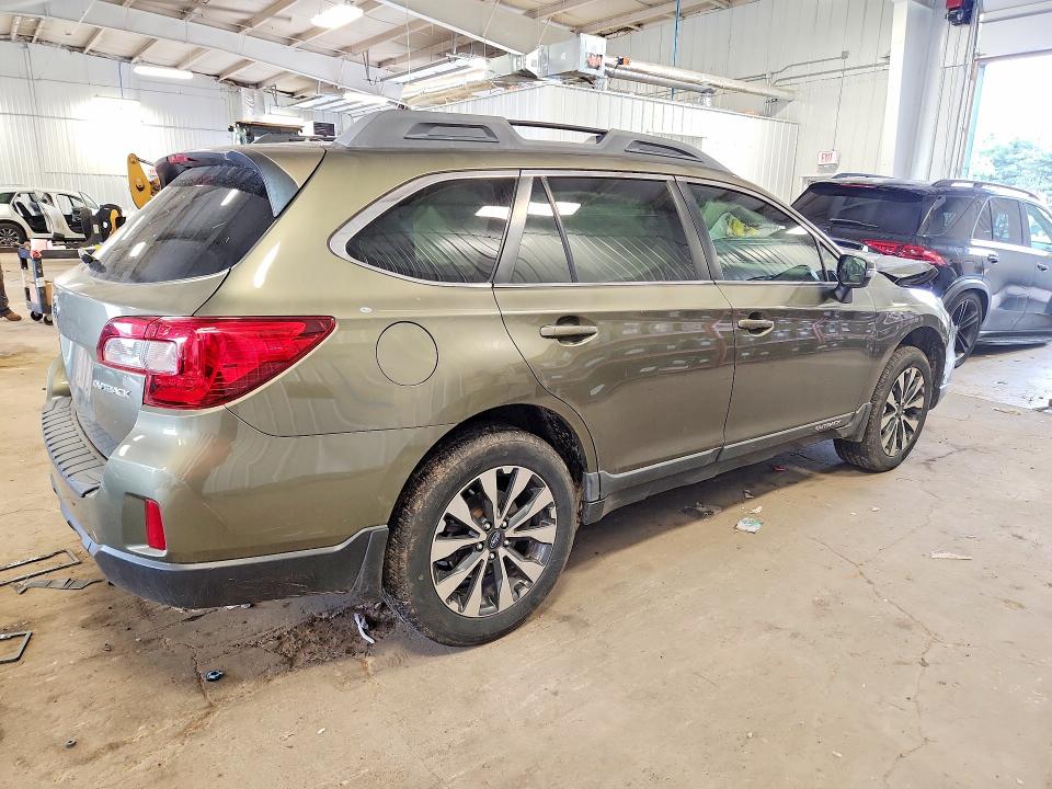 2015 Subaru Outback VIN 4S4BSBJC0F3238618 COPART salvage auction — FRONT END, Wi - Junked Vehicle Bill Of Sale, sold $625 on 2026-07-02 (photo 3)